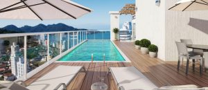 בריכה למרפסת